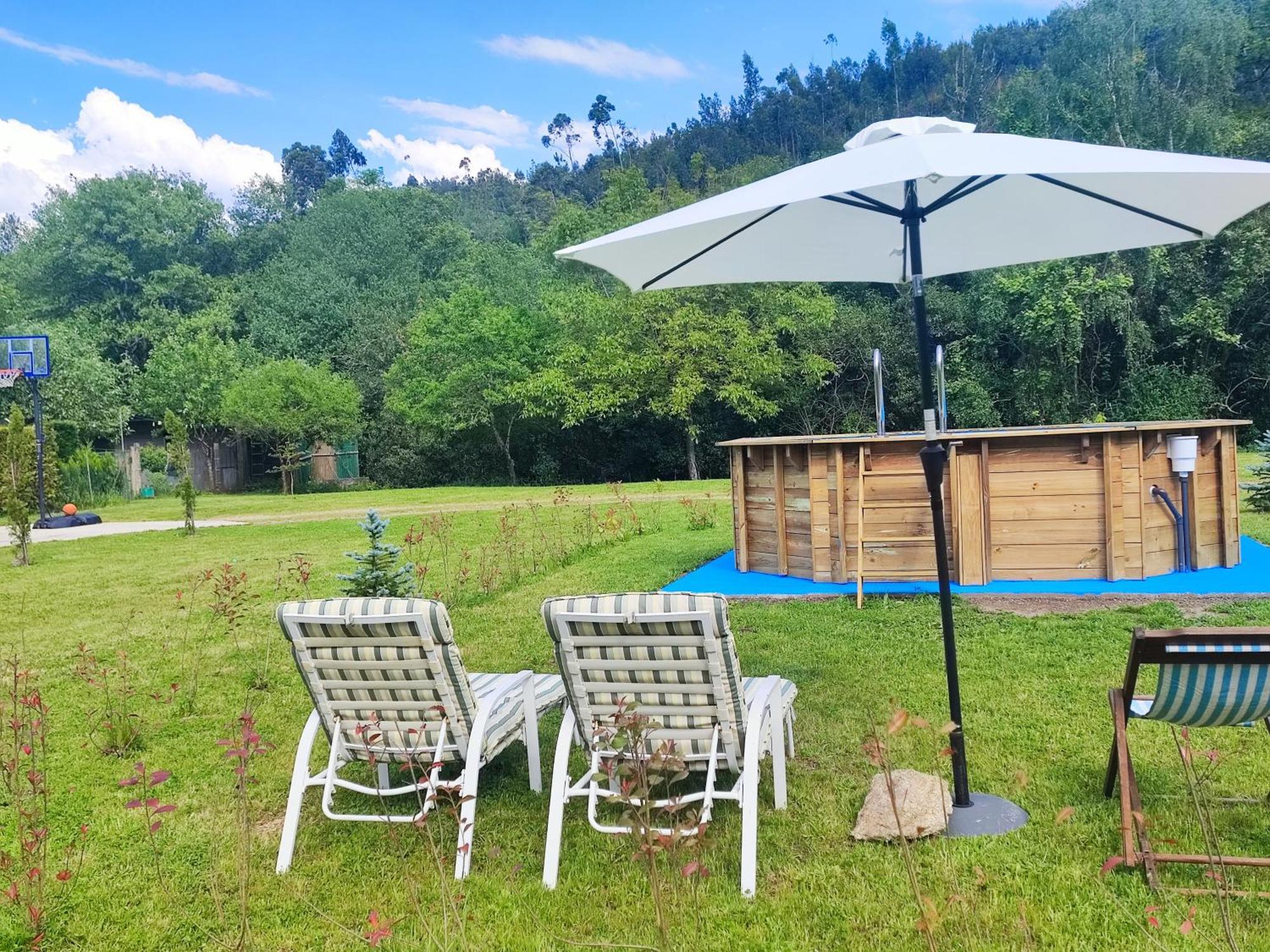 Casa Marina, En Plena Naturaleza Y Vistas Al Campo Villa Pontevedra Ngoại thất bức ảnh