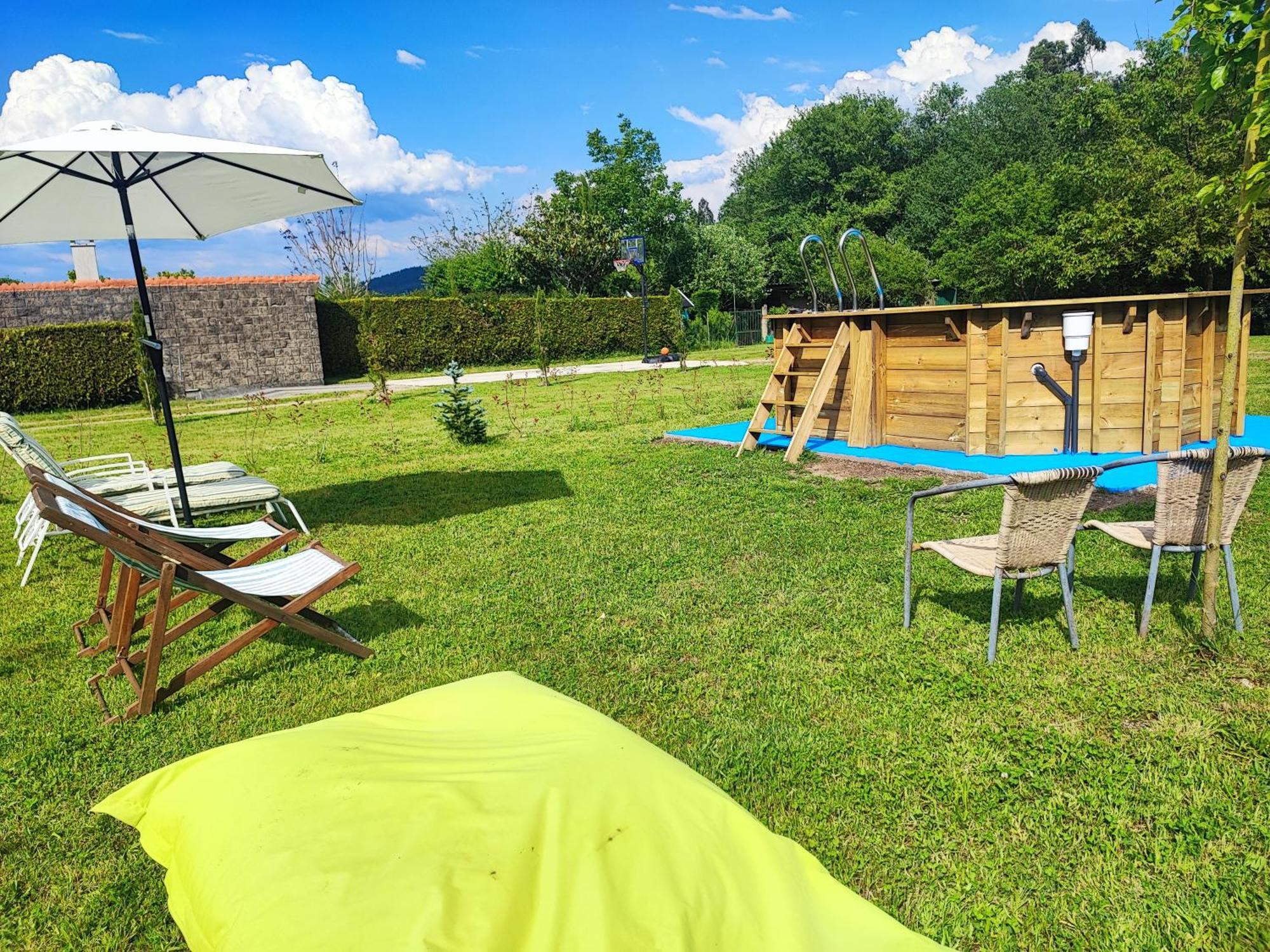 Casa Marina, En Plena Naturaleza Y Vistas Al Campo Villa Pontevedra Ngoại thất bức ảnh